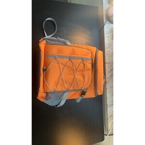 Maelstrom Cooler Backpack 35 Can Cooler Leakproof Insulated Soft Bag Orange